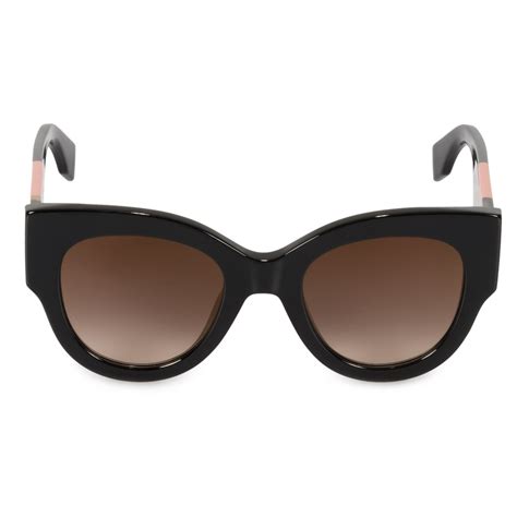 fendi cat eye sunglasses black.